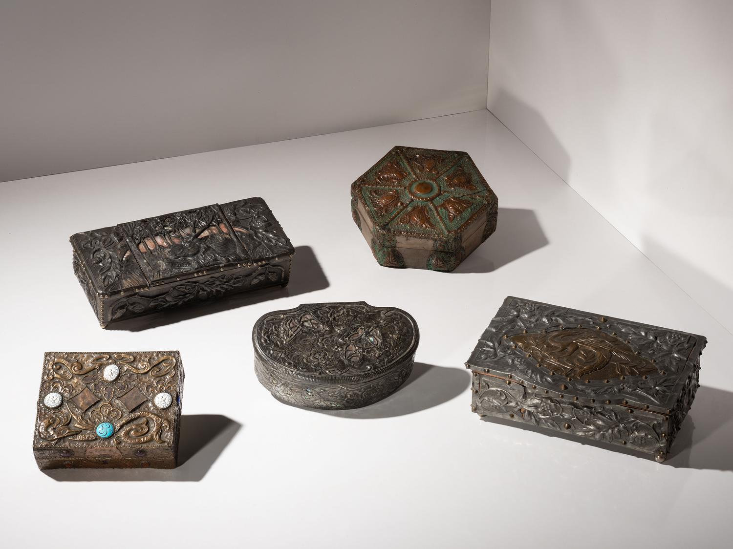 Five Hand-Crafted Boxes