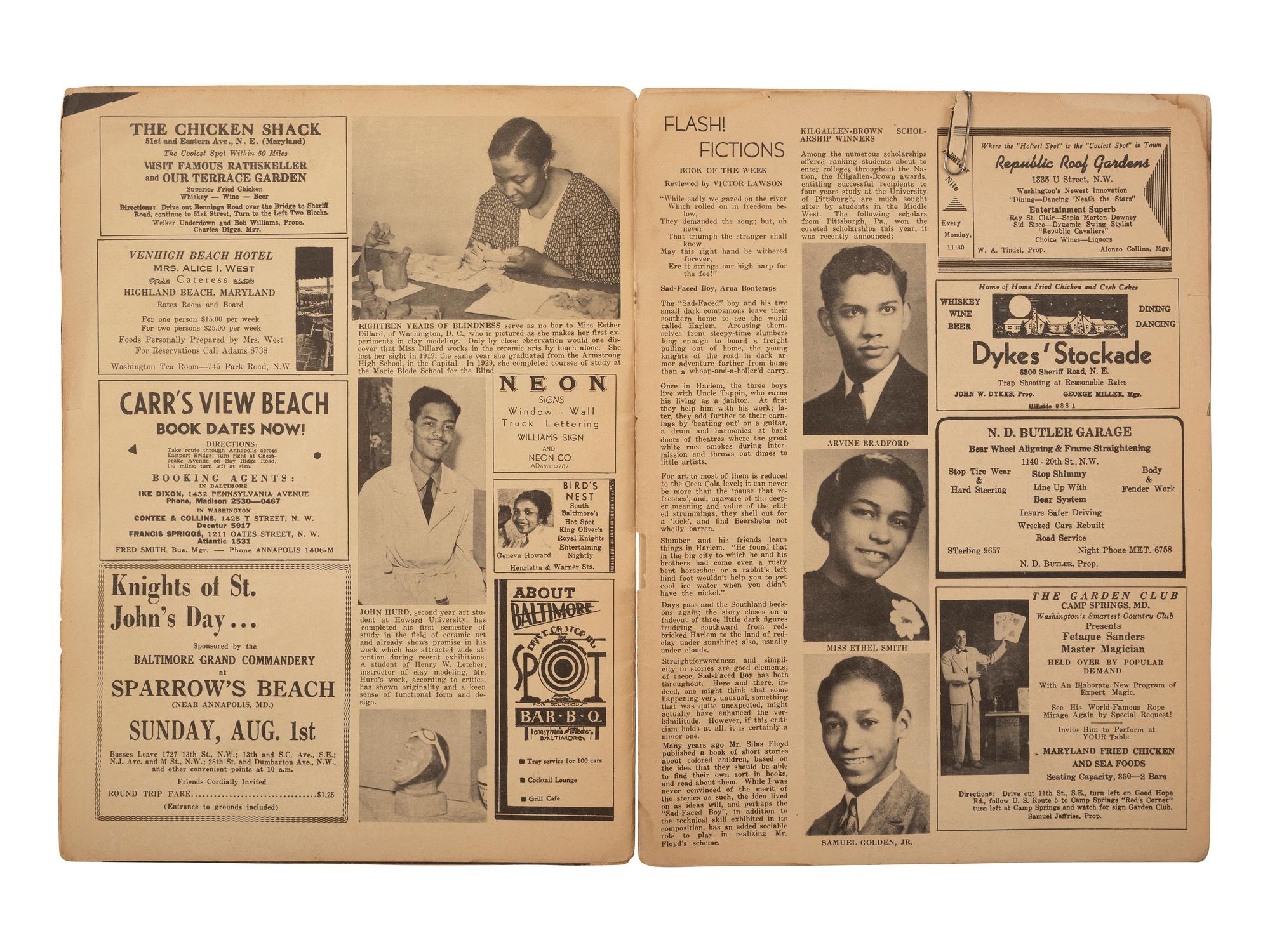 [CIVIL RIGHTS]. A small archive of items related to the Scottsboro Trial, including