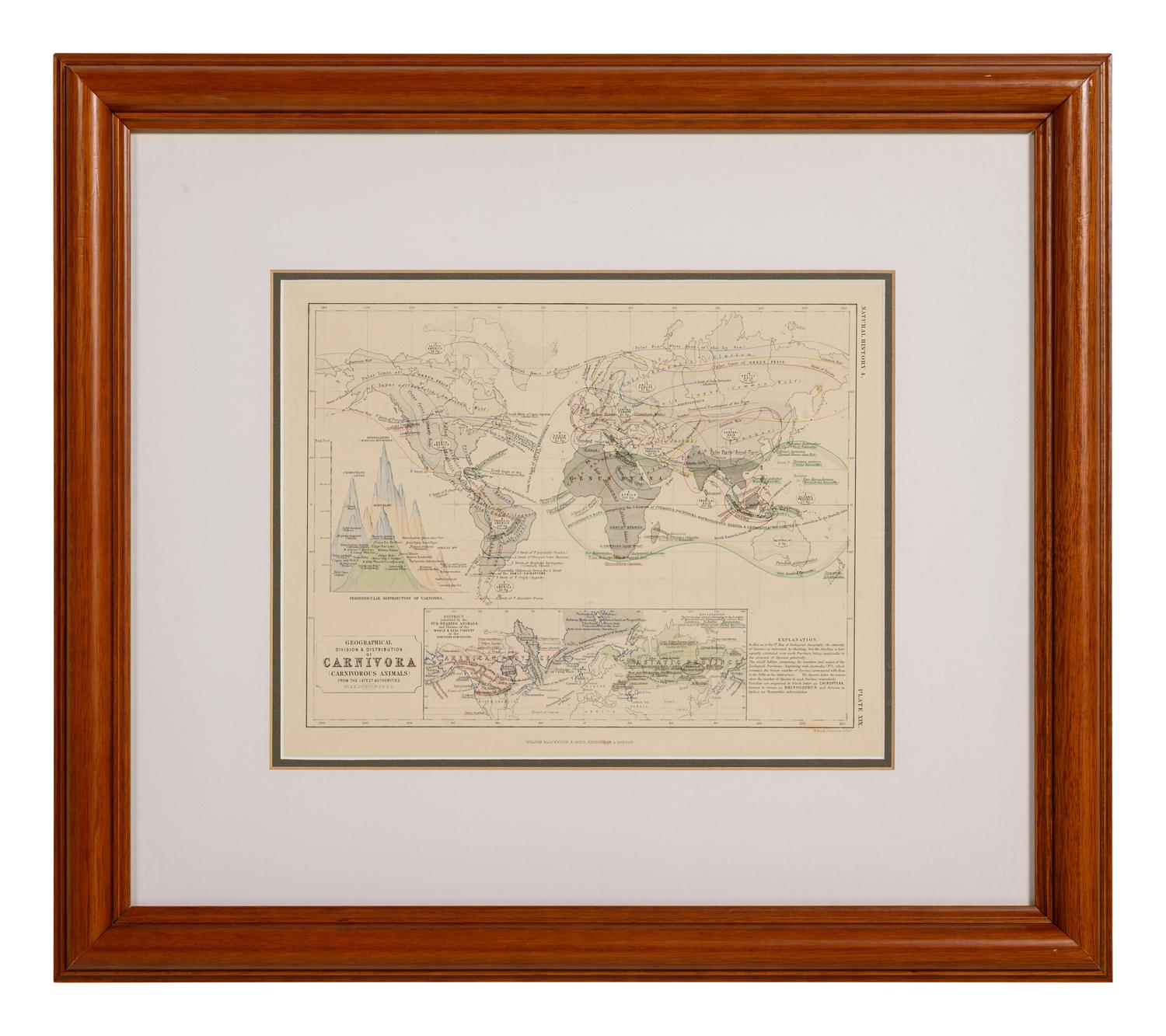 A Group of 11 19th and 20th century maps, comprising: