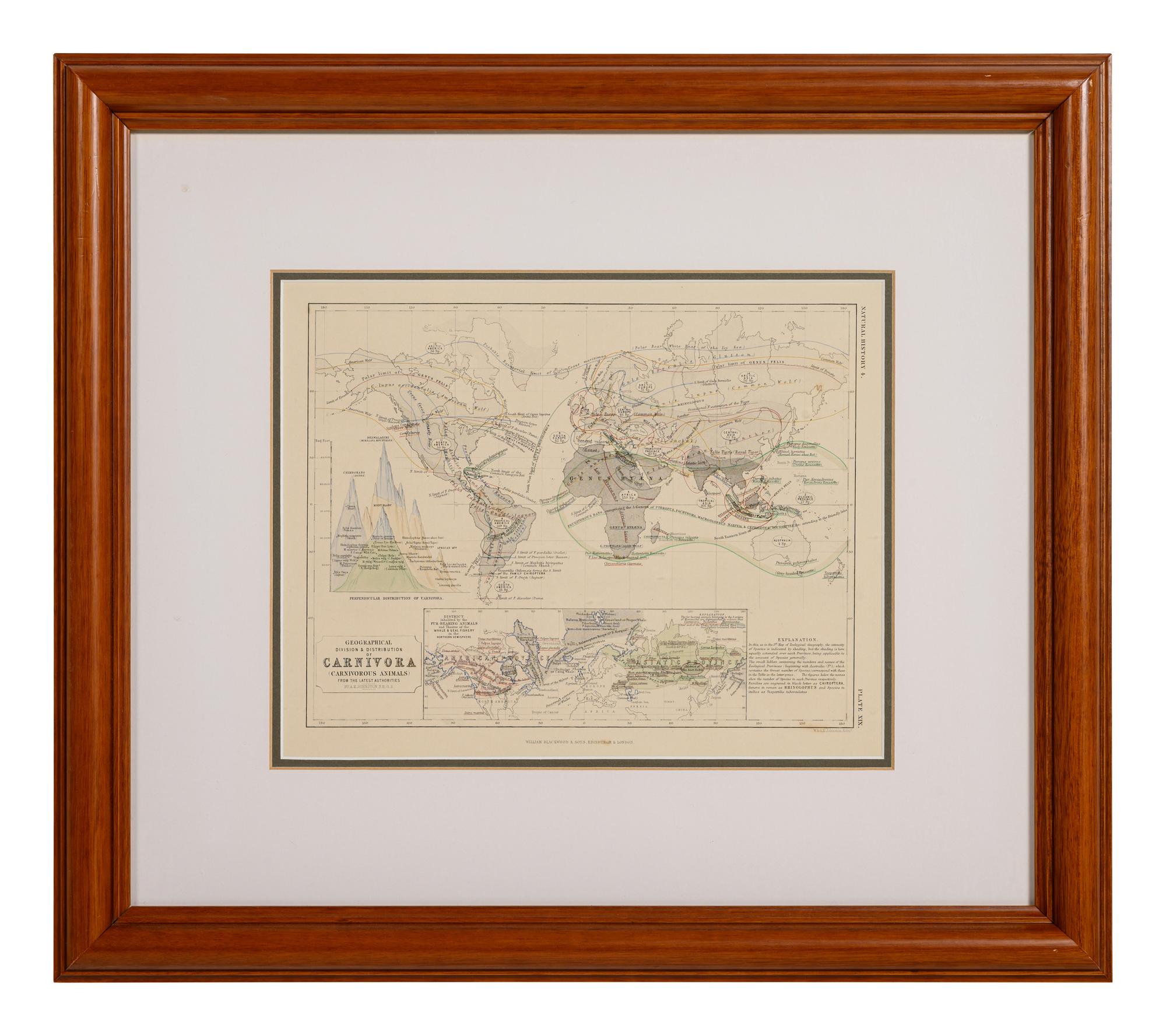 A Group of 11 19th and 20th century maps, comprising: