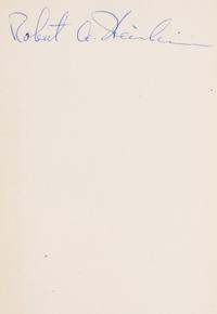 HEINLEIN, ROBERT A. Starman Jones. New York, 1953. Review copy, signed.