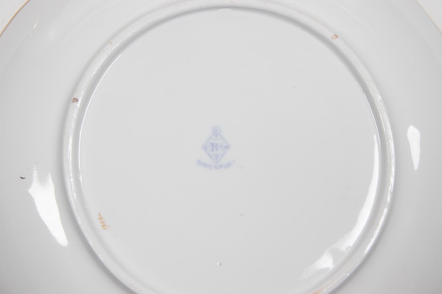 A Davenport Porcelain Partial Dinner Service