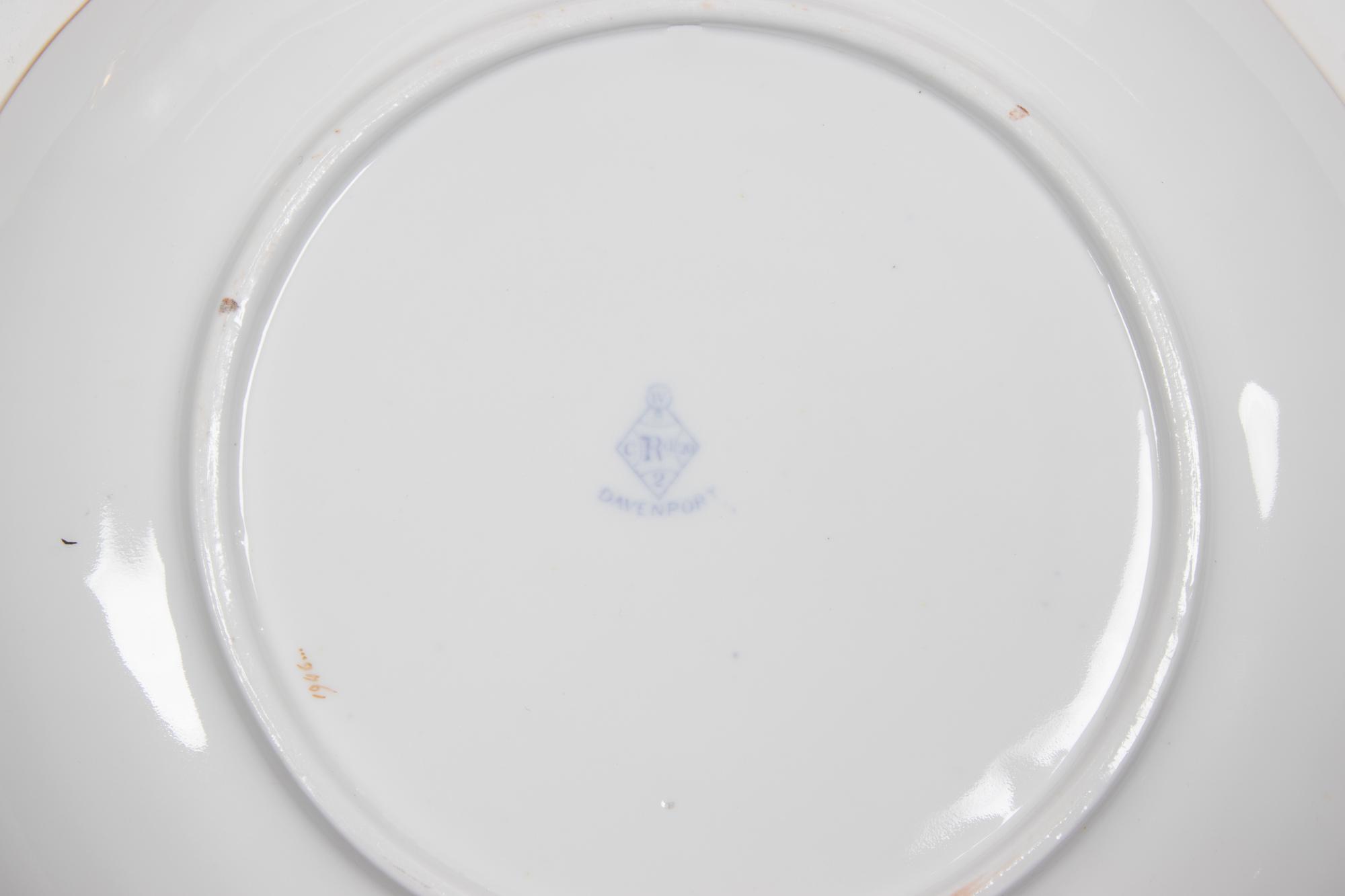 A Davenport Porcelain Partial Dinner Service