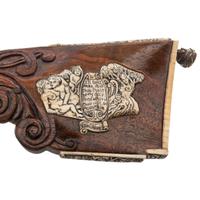 Contemporary Flintlock Rifle with Venus and Adonis Motifs