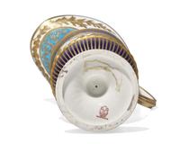A Wedgwood Parcel Gilt Porcelain Pitcher