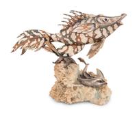 A Buccellati Silver Marine Life Figure by Marcello Minotto (Italian 1906-1998)