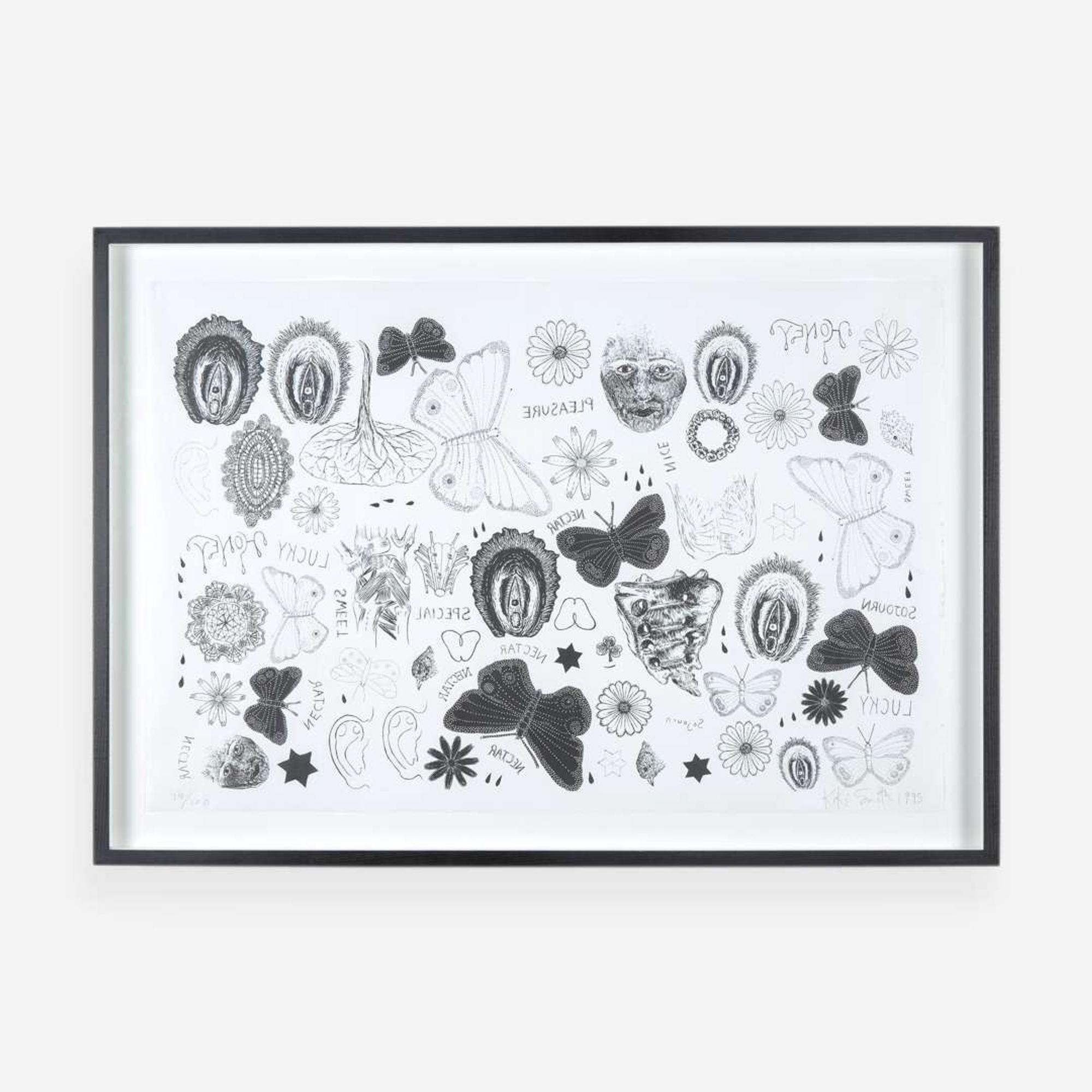 Kiki Smith (American, b.1954) Tattoo Print