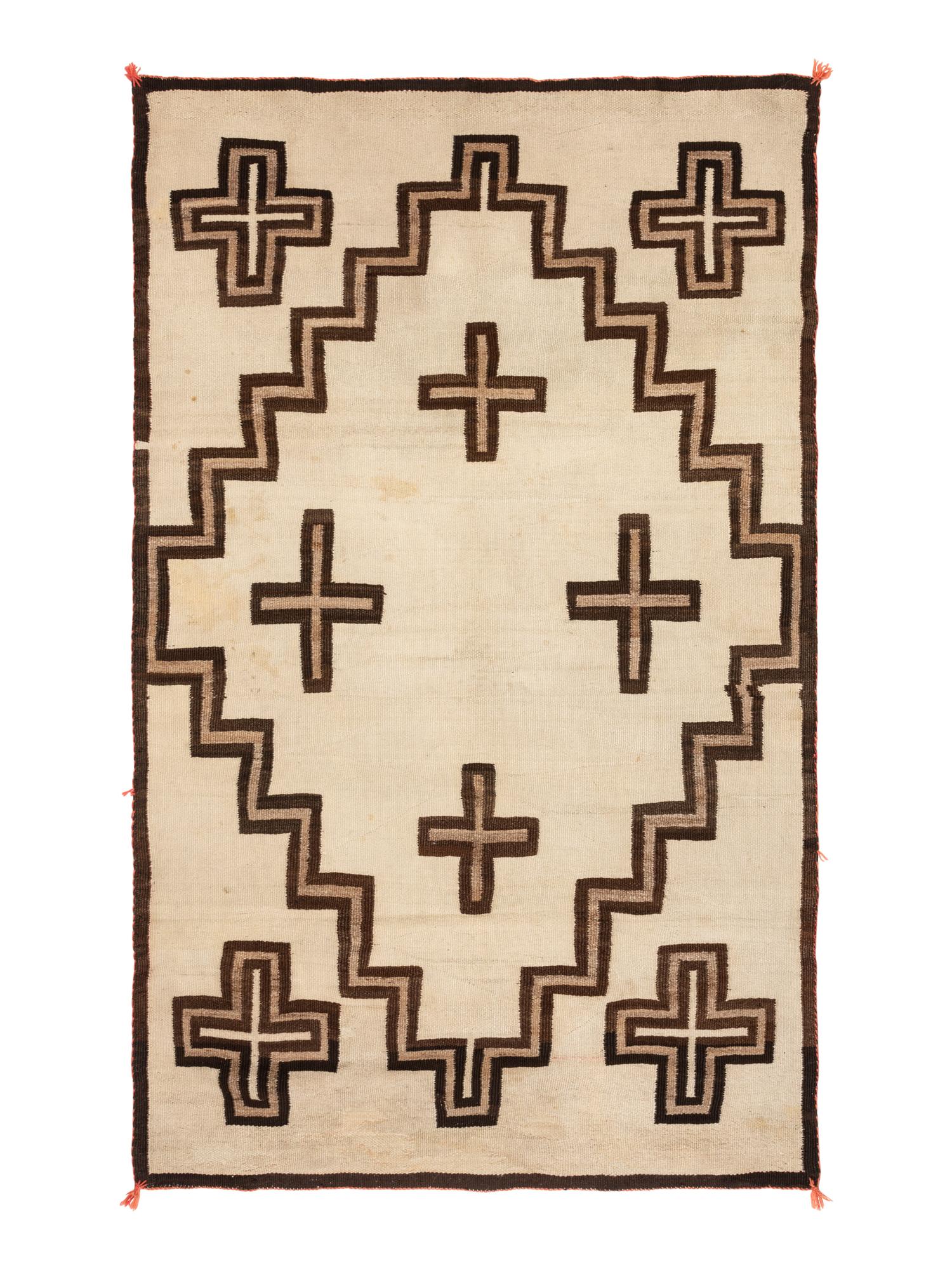 Navajo Crystal Pattern Weaving / Rug