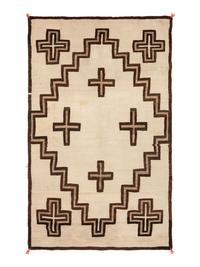 Navajo Crystal Pattern Weaving / Rug