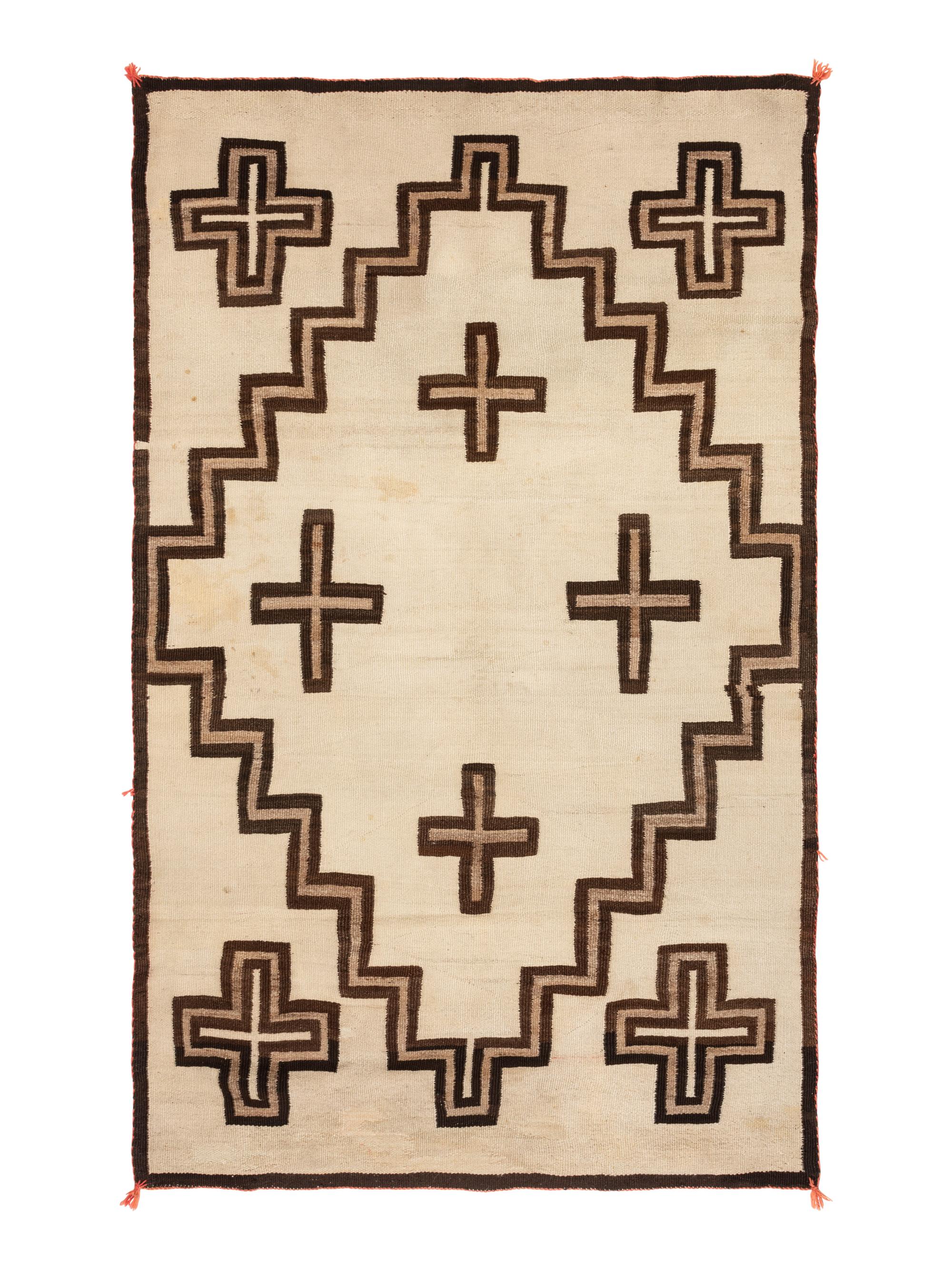 Navajo Crystal Pattern Weaving / Rug