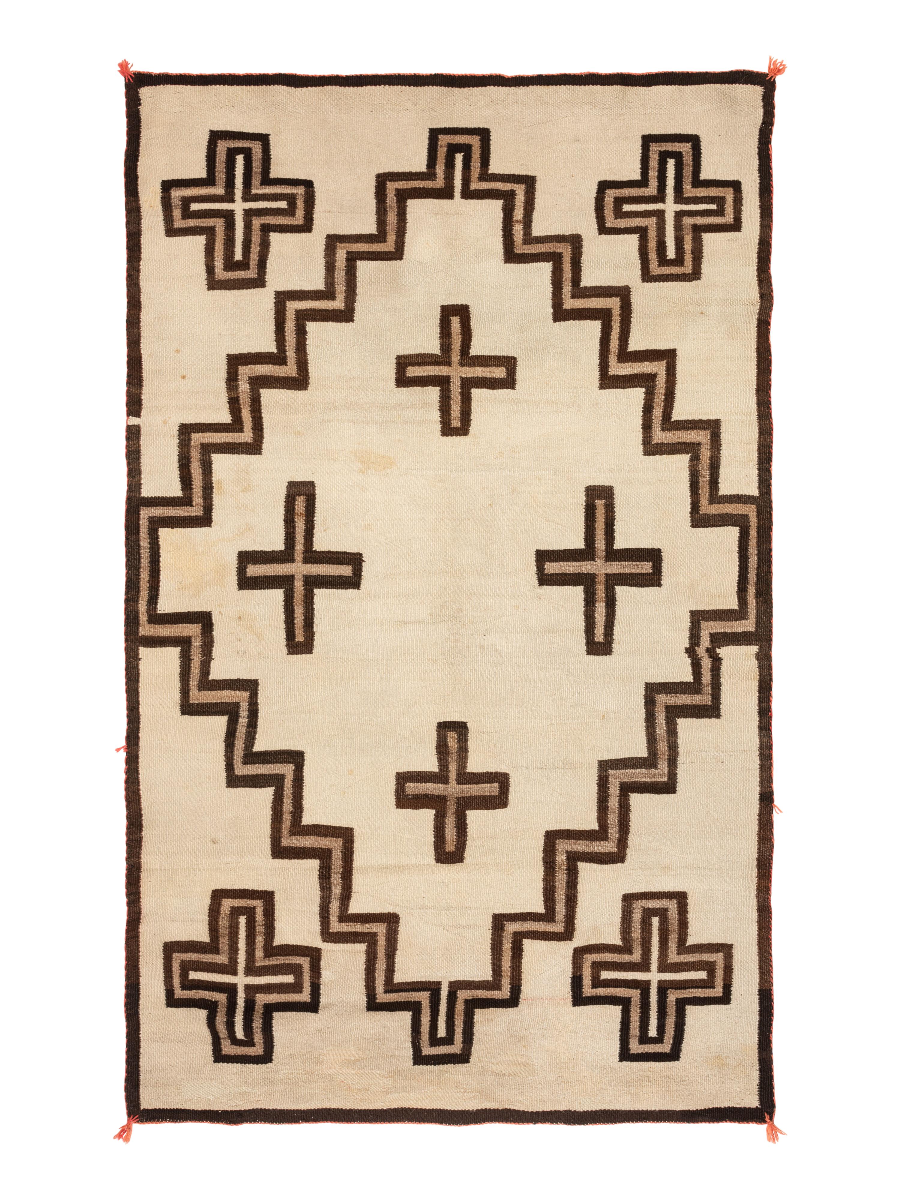 Navajo Crystal Pattern Weaving / Rug