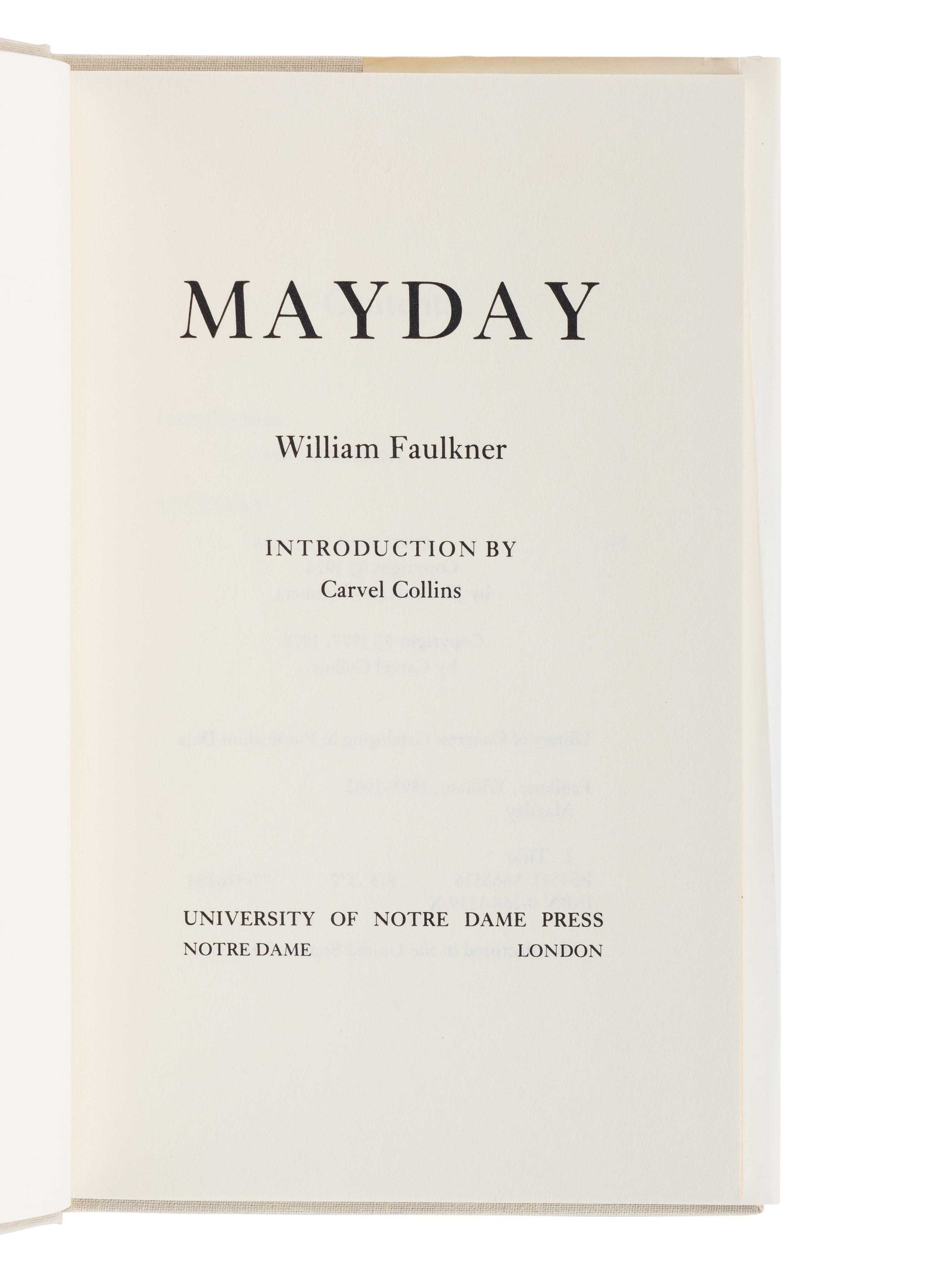 FAULKNER, William (1897-1962). A group of 5 FIRST EDITIONS and other works by Faulkner, comprising:
