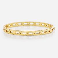 An 18K Yellow Gold Navarra Bangle Bracelet by Roberto Coin c. 2010