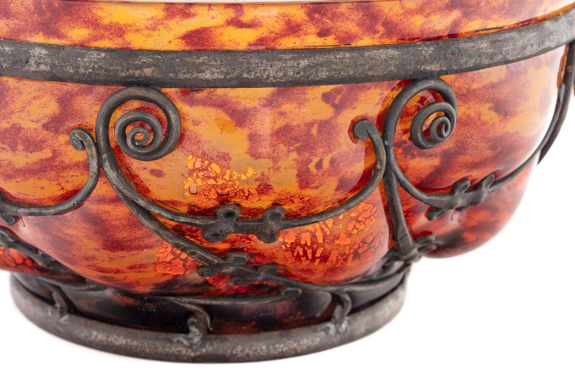Bowl with Internal Foil Decoration