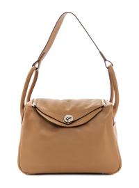 An Hermes Naturale Swift Lindy 30 Handbag, 12" x 7.5" x 6.5".