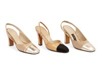 Three Chanel Haute Couture Shoes made by Massaro and René Mancini, 1960-70s