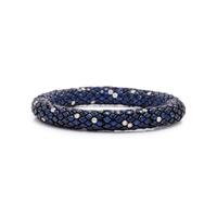 Robert Procop, Sapphire, Diamond, and Blackened Gold 'Eternity Celebration' Bracelet
