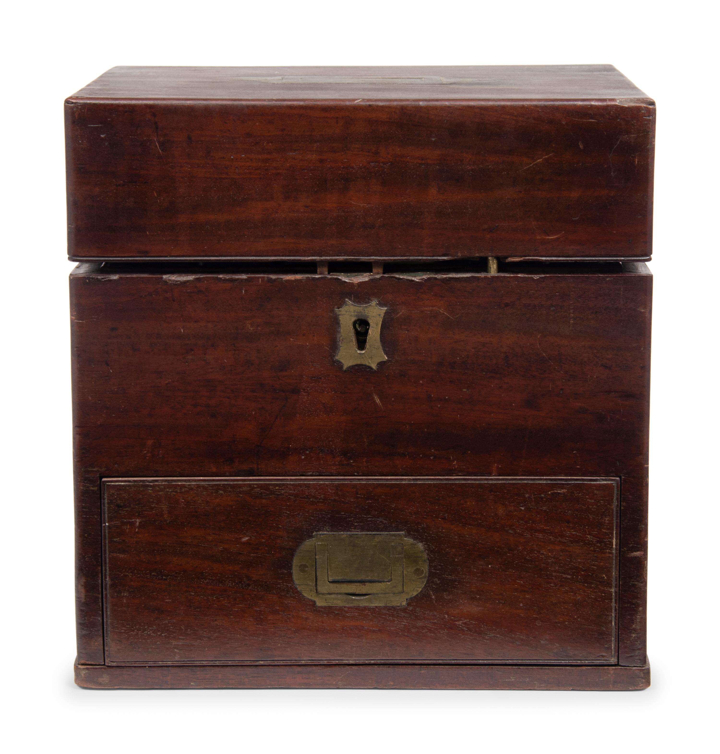 A Regency Mahogany Domestic Medicine Chest