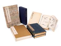 [CHINESE PAINTINGS & PRINTS] A group of five works, comprising: