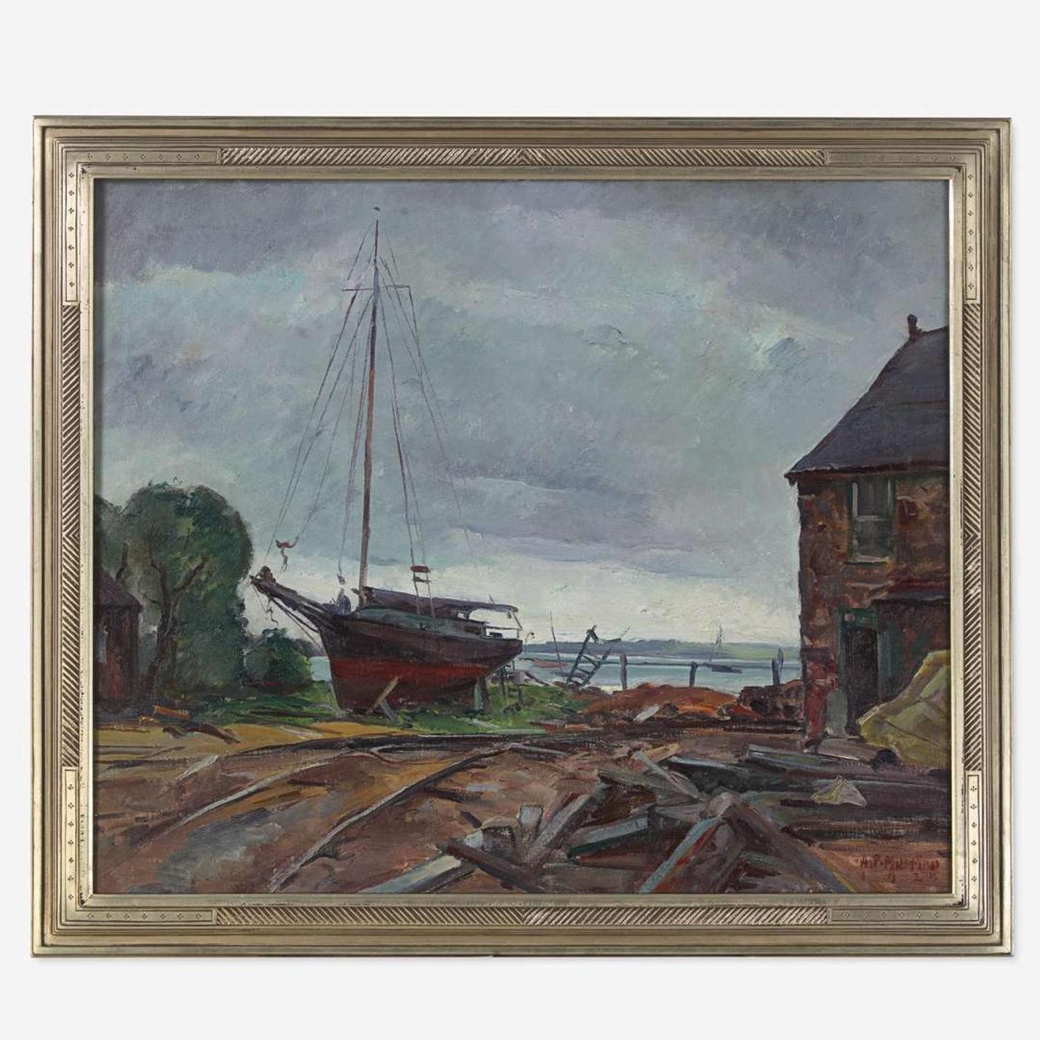 Antonio Pietro Martino (American, 1902–1989) The Repair Yard