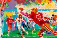 A 1989 San Francisco 49ers "Superplay" LeRoy Neiman Serigraph,