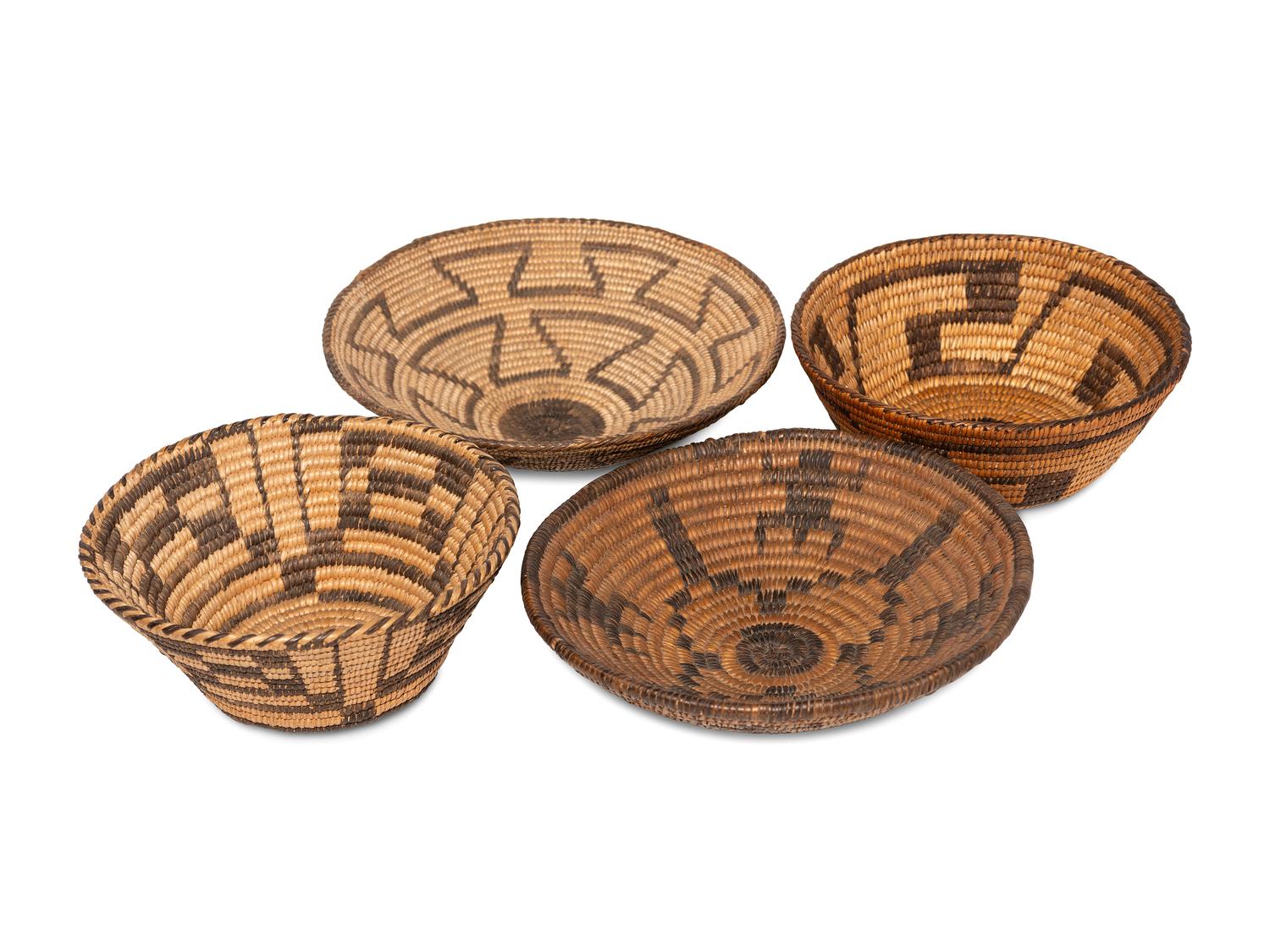Akimel O'odham Baskets