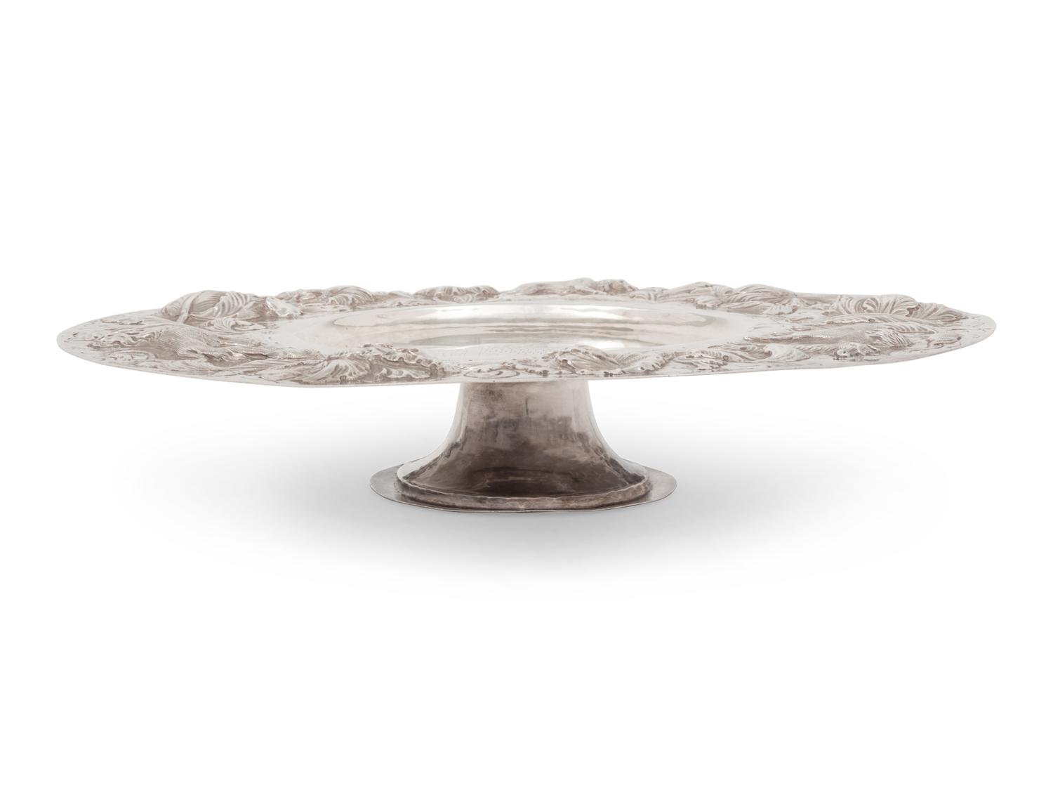 An English Silver Tazza
