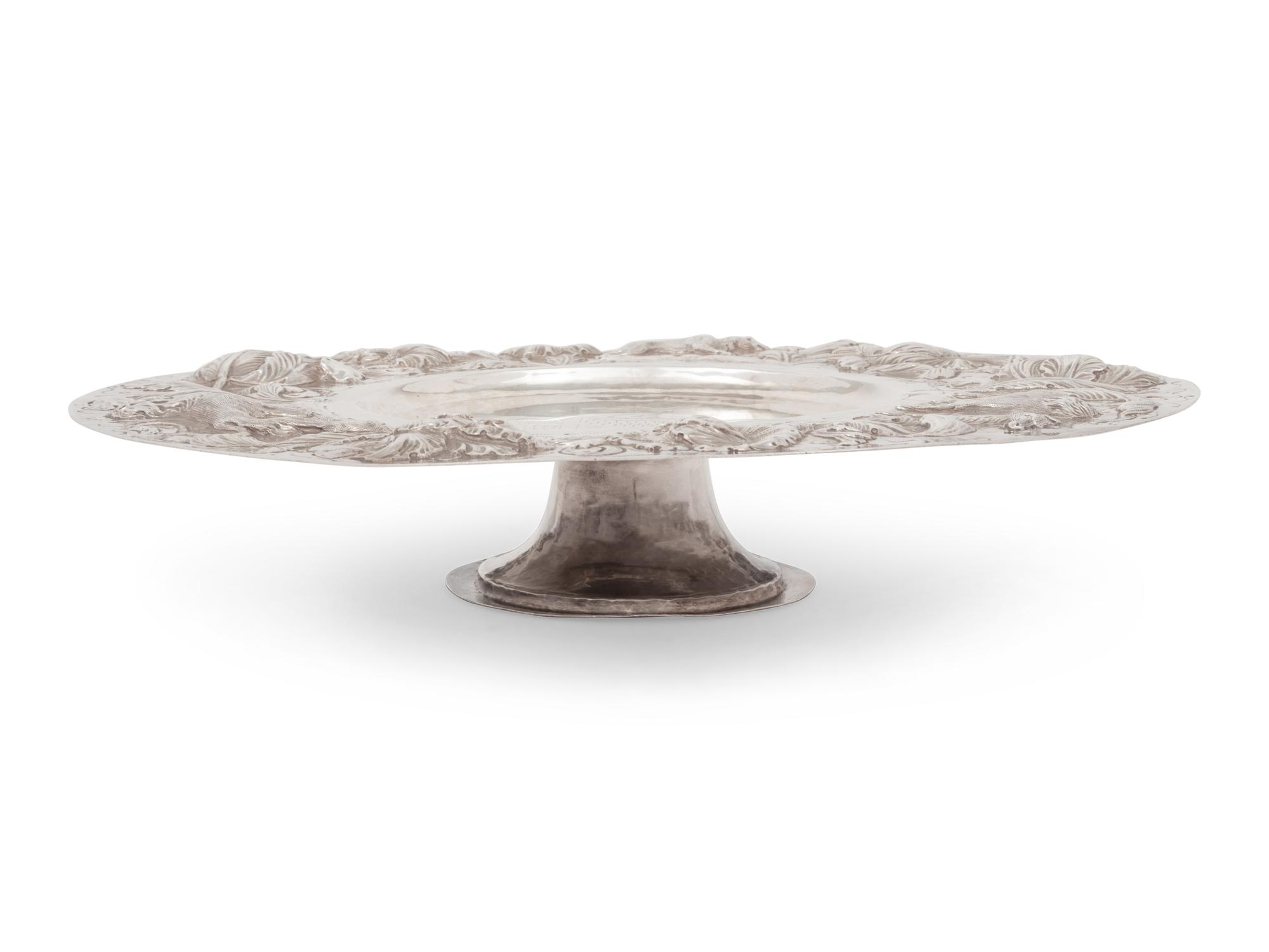 An English Silver Tazza
