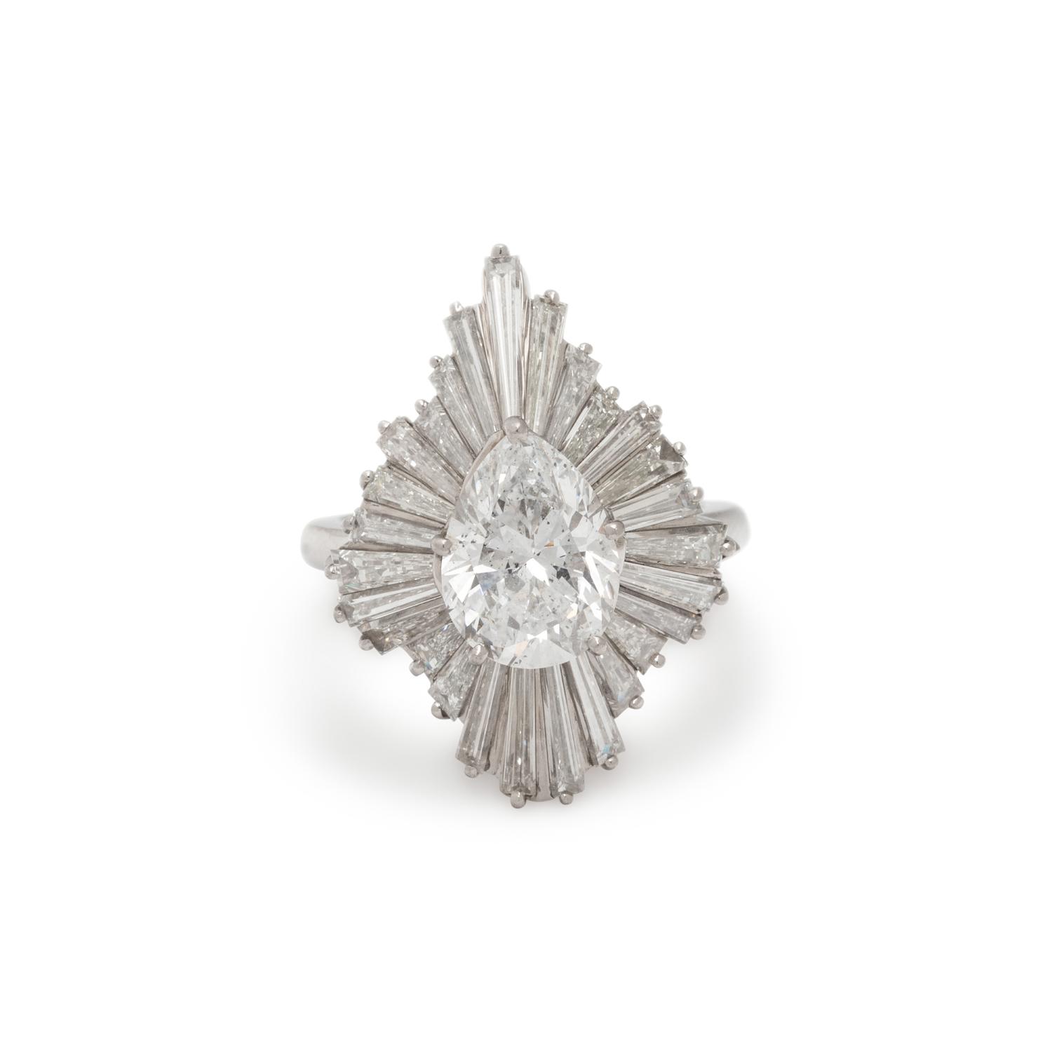 DIAMOND BALLERINA RING
