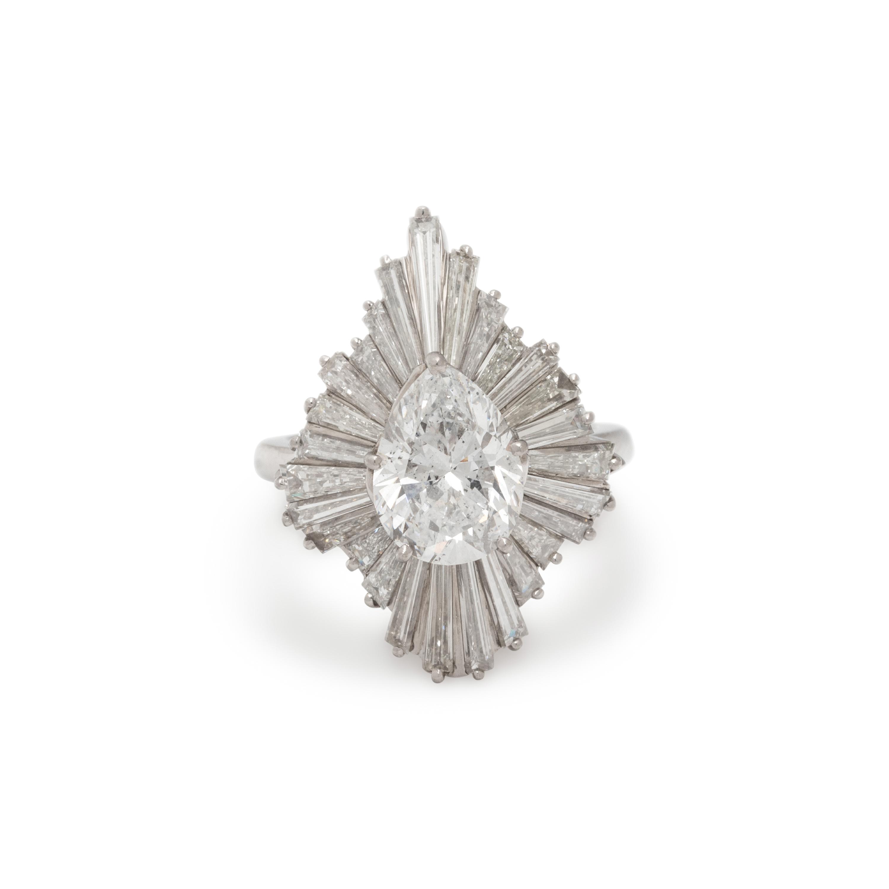 DIAMOND BALLERINA RING