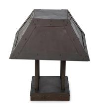 An Arts & Crafts Style Bronze Table Lamp — 20TH CENTURY