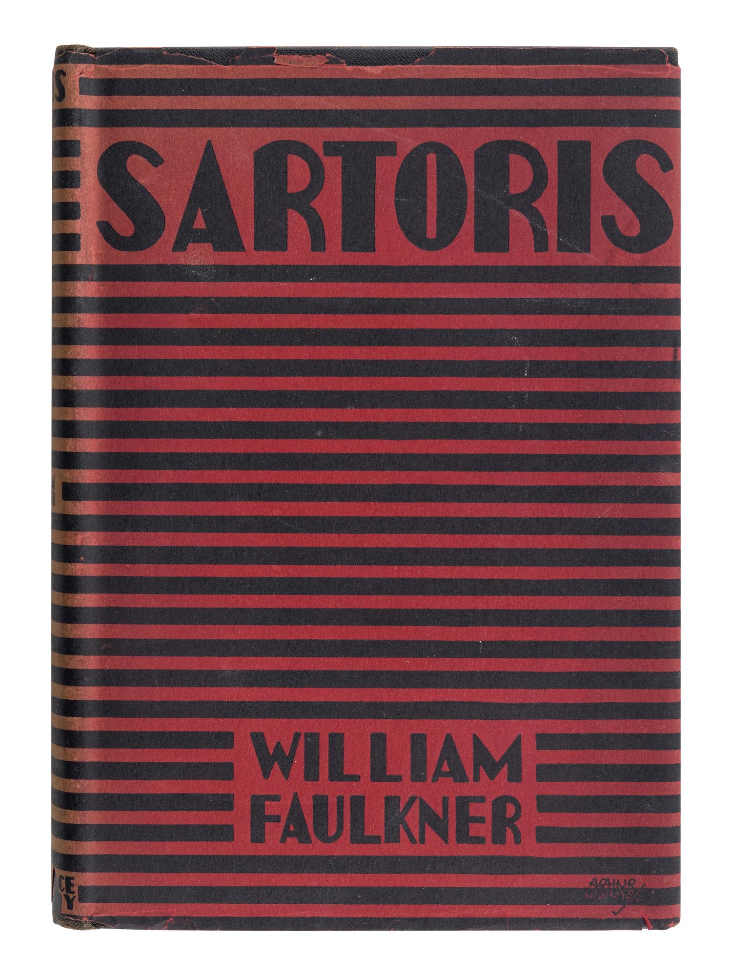 FAULKNER, William (1897-1962). Sartoris . New York: Harcourt, Brace and Company, 1929.