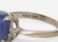 A Collection of Ladies Sapphire Rings