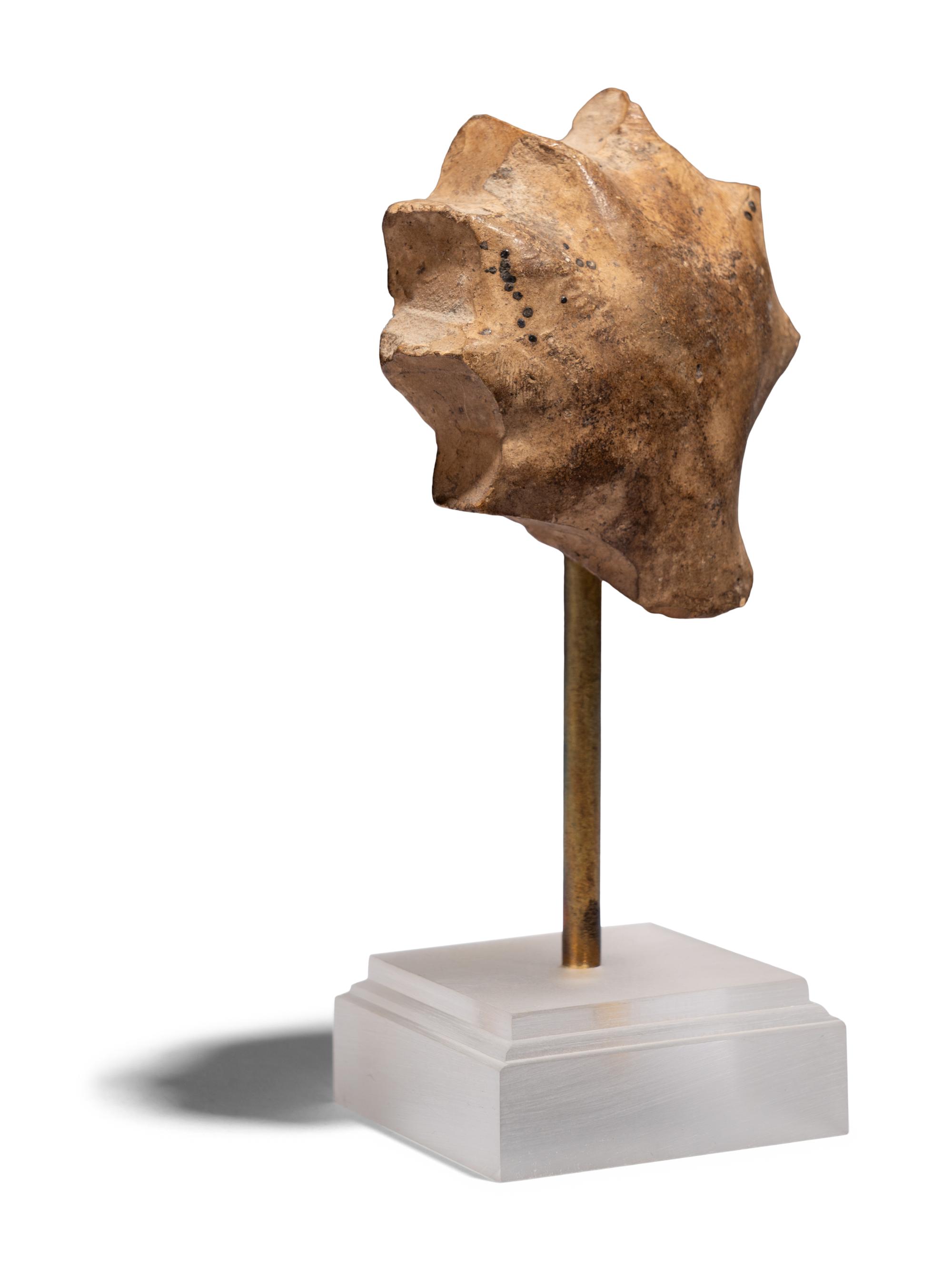 A Greek Terracotta Head of Helios