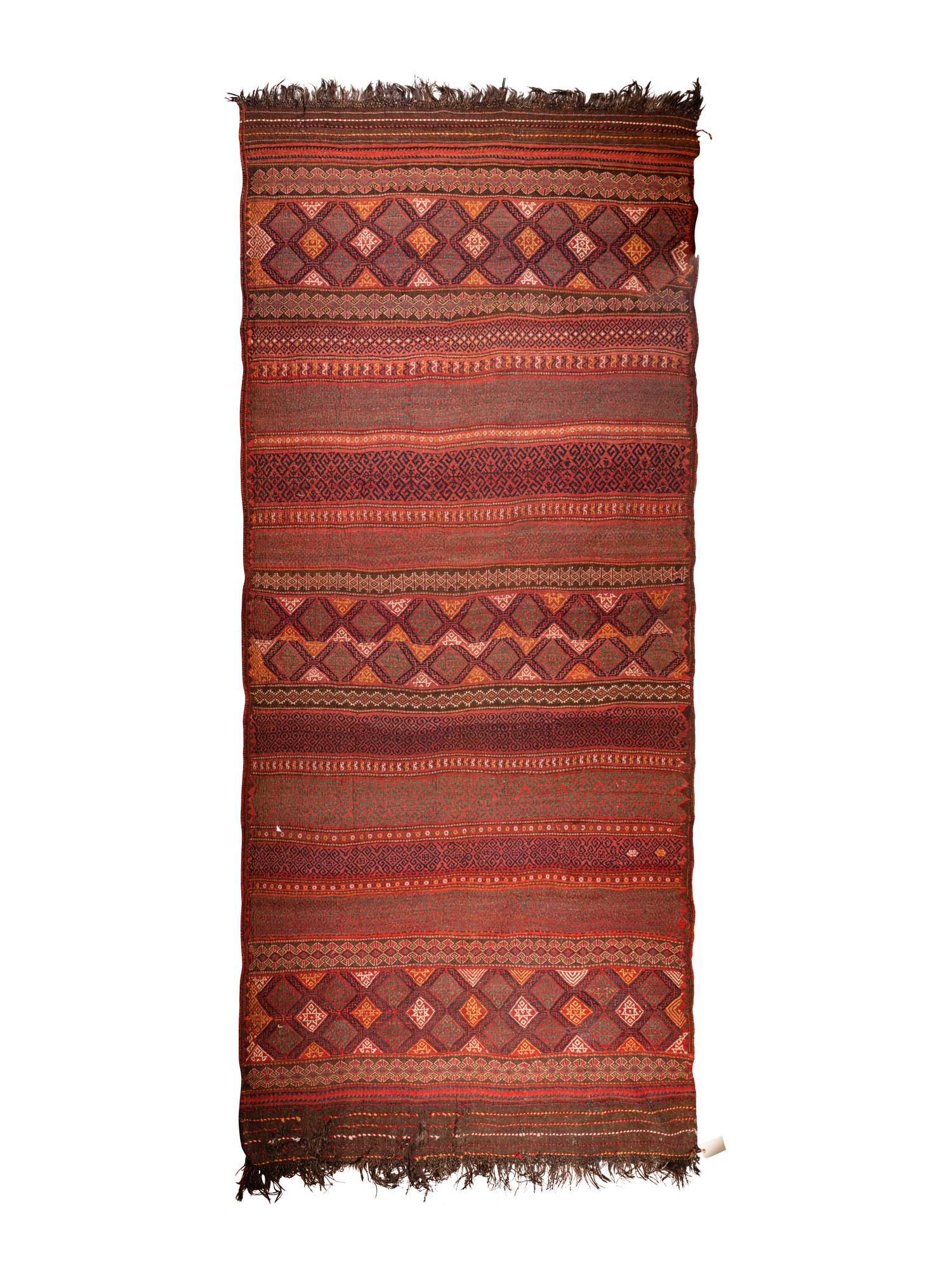 An Afghan Flatweave Rug