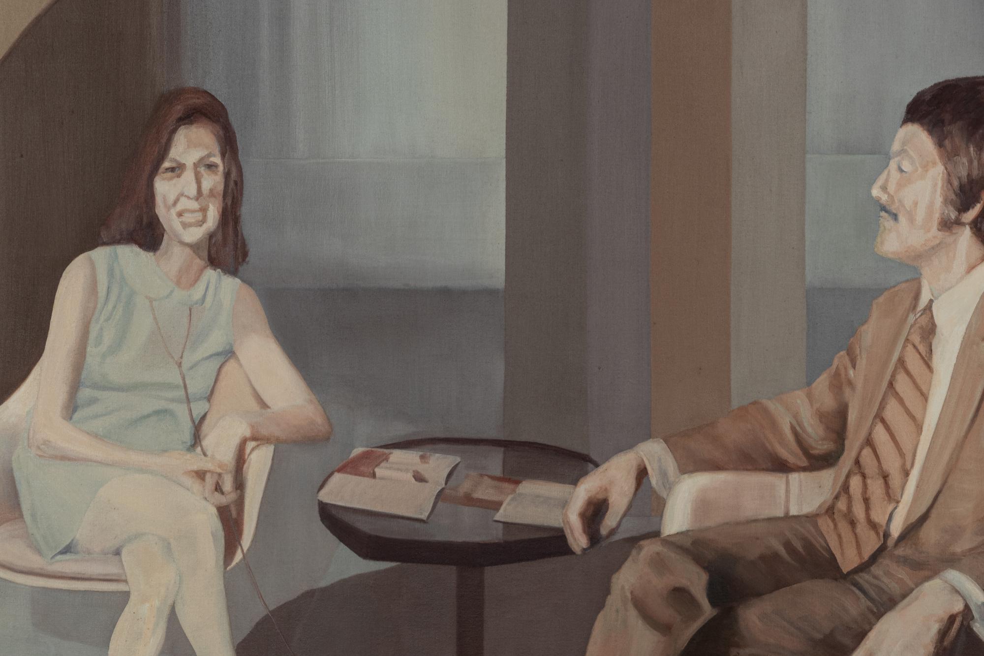 The Tube (Portrait of Bezie Droege and Jerome Sikorksi)