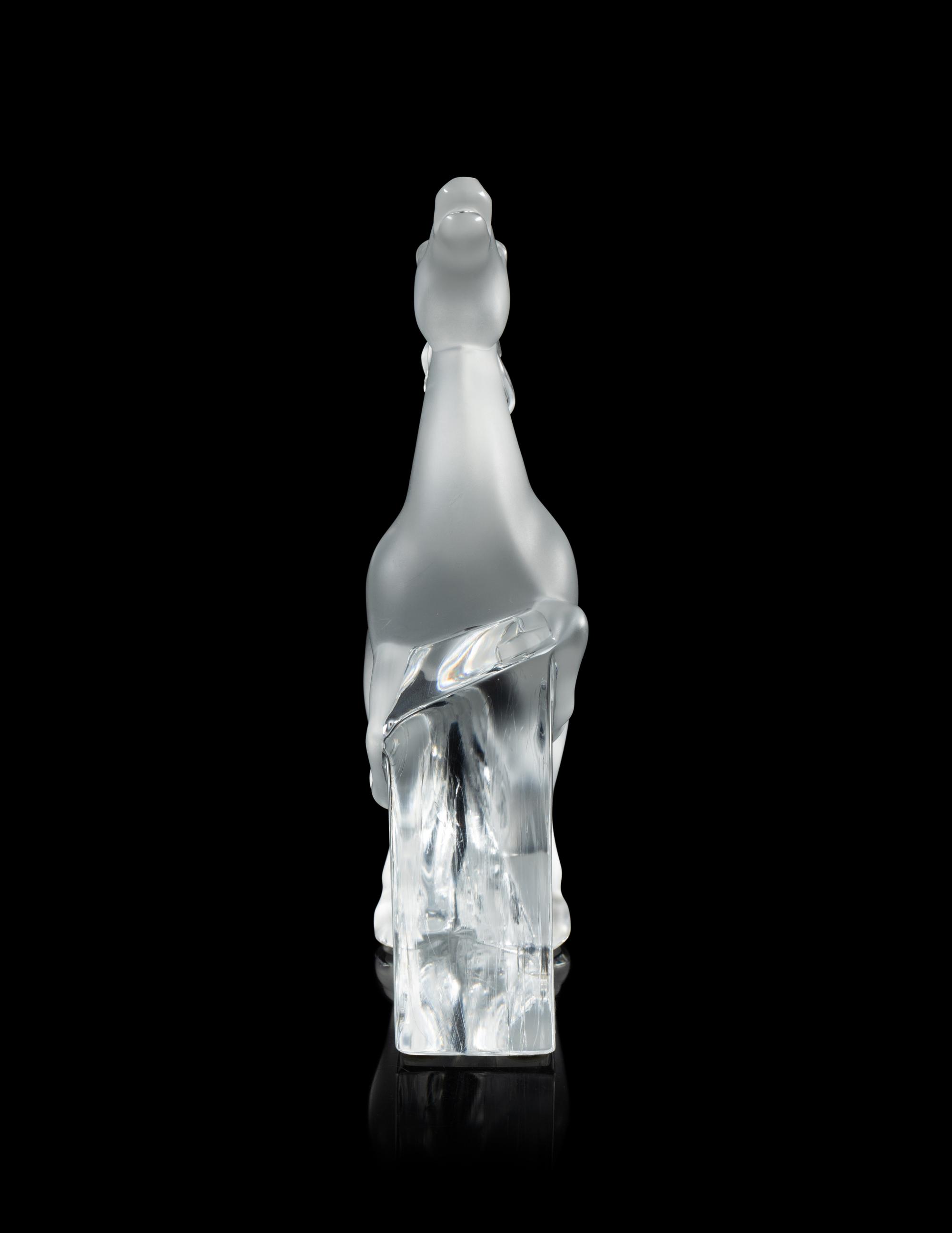 A Lalique Horse Figure
