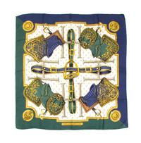 An Hermes Silk Scarf, 35 x 35 inches.