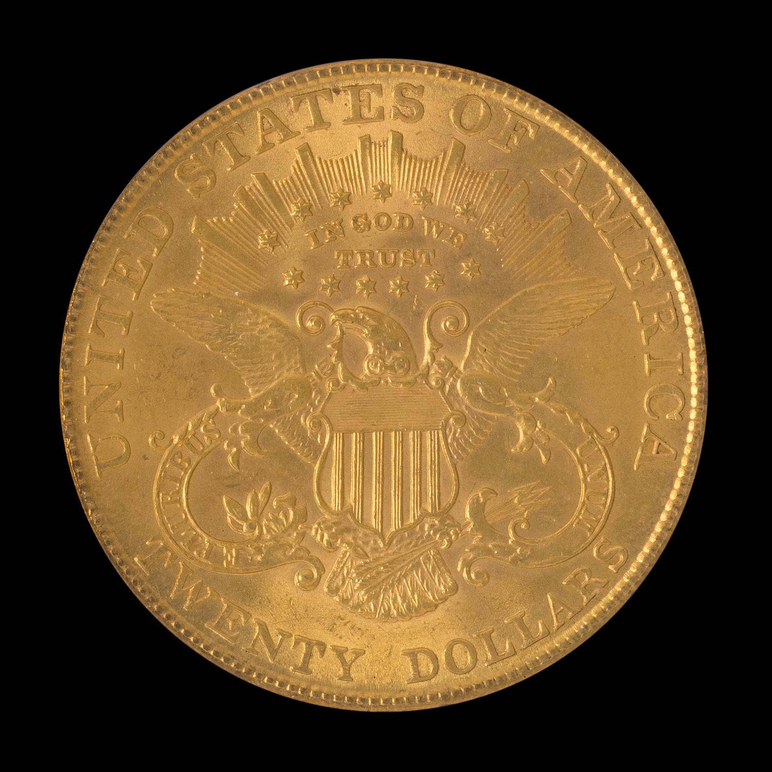 A United States 1907 Liberty Head $20 Gold Coin