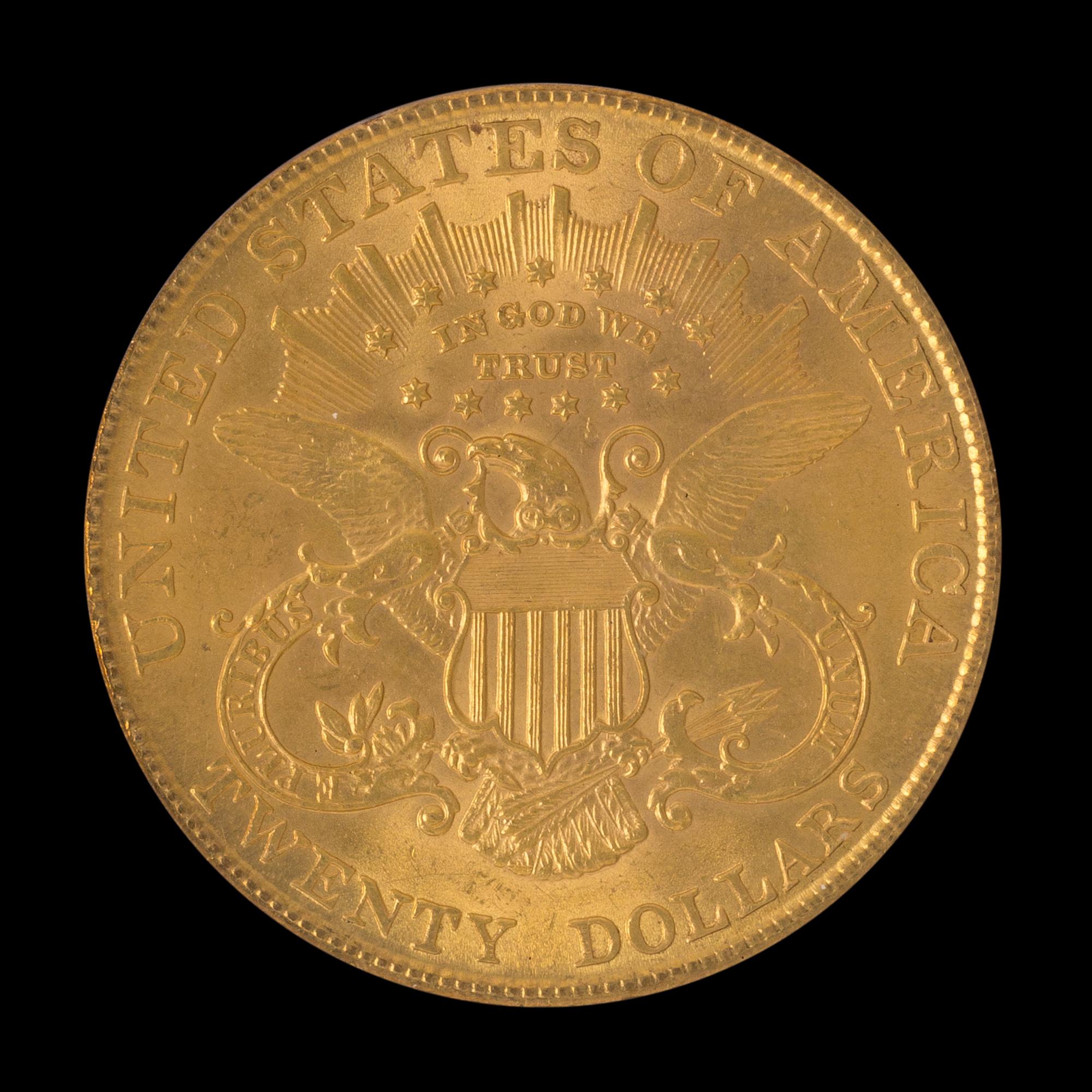 A United States 1907 Liberty Head $20 Gold Coin