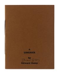 GOREY, Edward (1925-2000). A Limerick . Dennis, MA: Salt-Works Press, 1973.