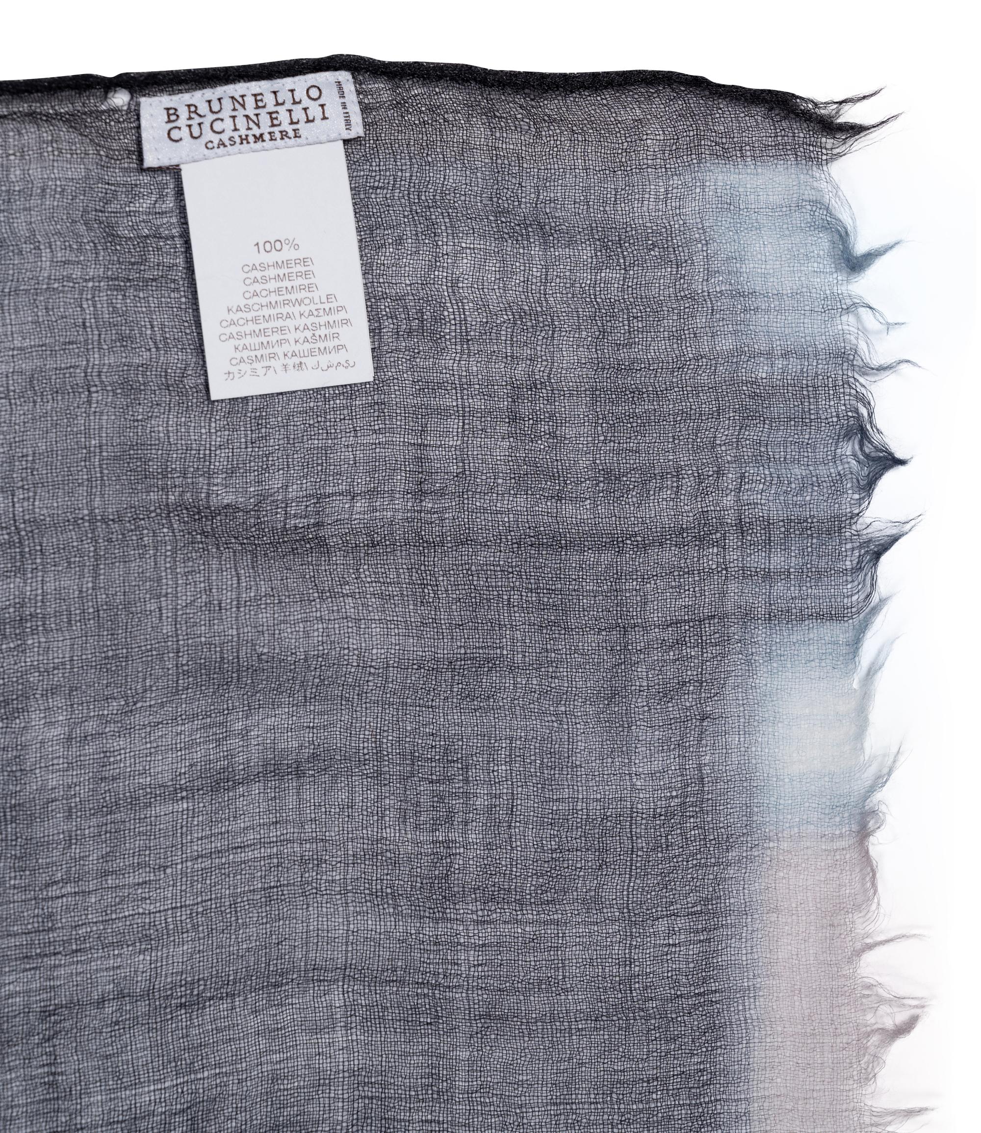 Six Brunello Cucinelli Scarves