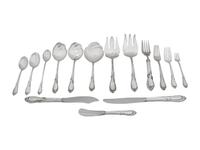 An American Silver Flatware Service