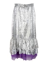 Off-white Women's Nudie-style Suit with Rhinestone and Sequin Floral Embellishments