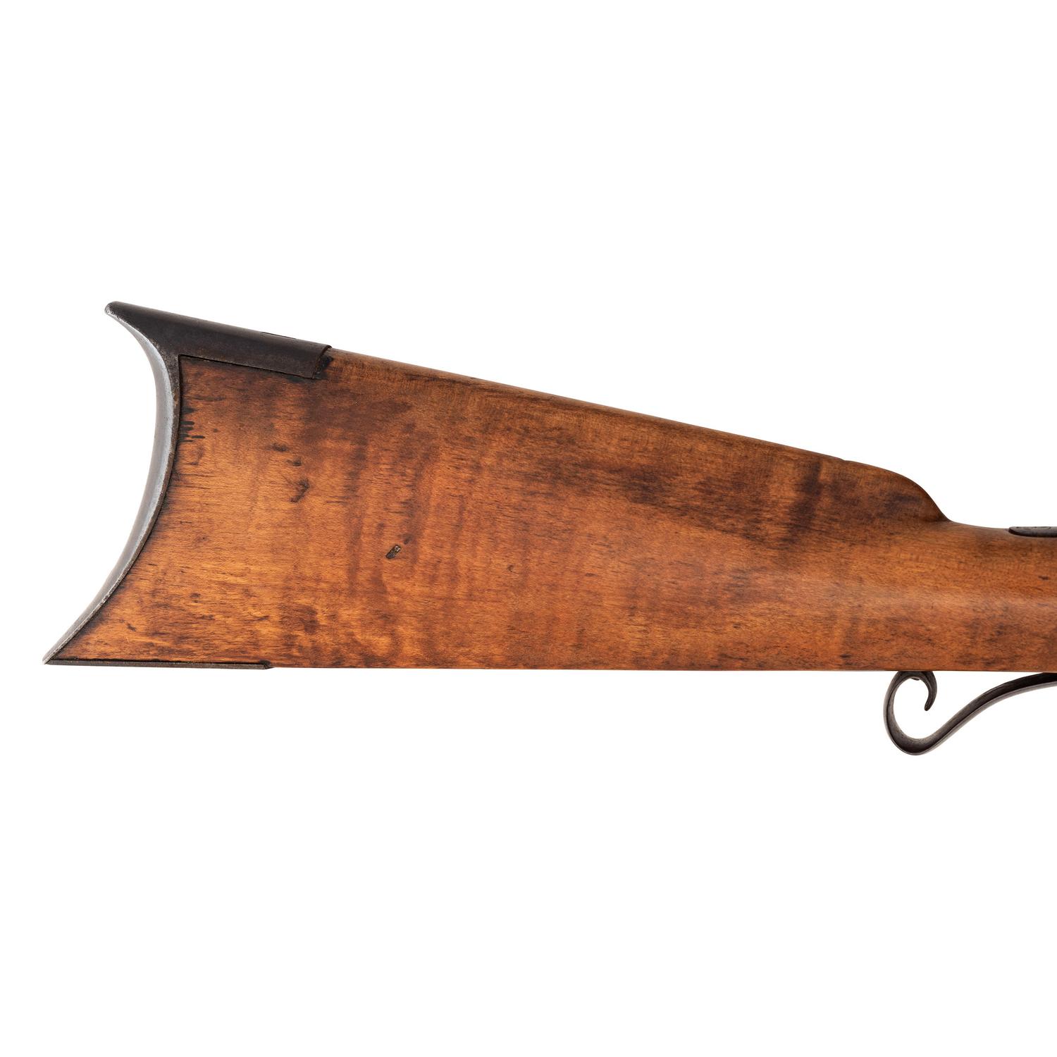 Percussion Plains Rifle by Samuel Hawken
