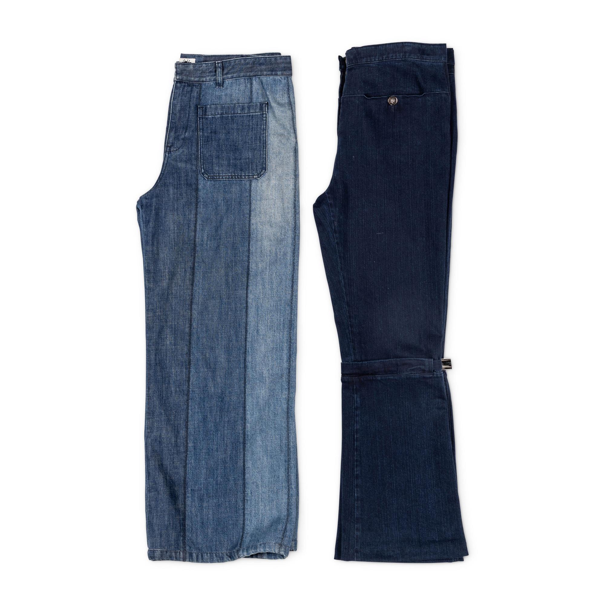 Chanel & Dior, Two Pairs of Jeans