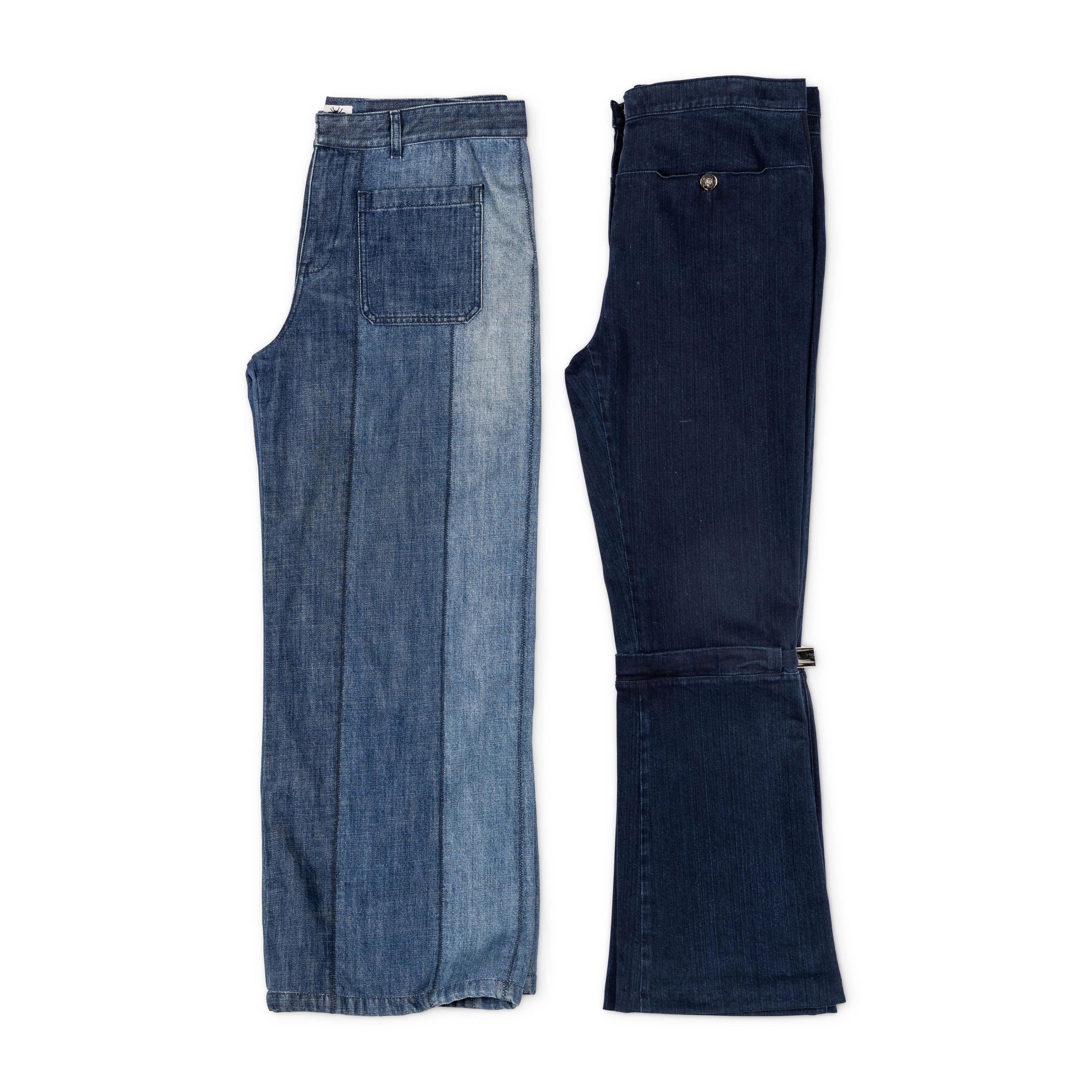Chanel & Dior, Two Pairs of Jeans