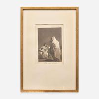 Francisco Goya (Spanish, 1746–1828) Que se la Llevaron (Plate 8 from 'Los Caprichos'); together with 5 other works