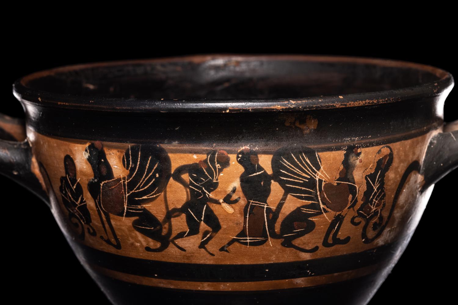 An Attic Black-Figured Skyphos