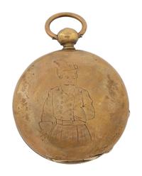 [CIVIL WAR]. Pocket watch featuring portrait of Ulysses S. Grant. Manufactured by M.J. Tobias, Liverpool, England.
